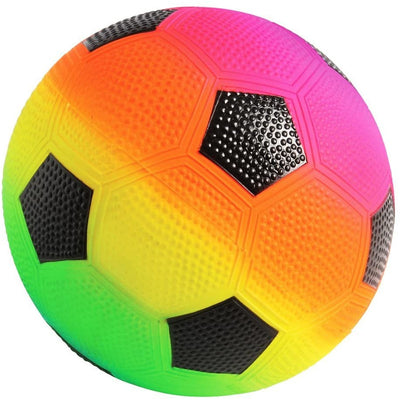 Rainbow PVC Sports Balls Soccer Ball