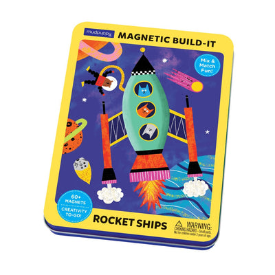 Magnetic Build-It Rocket Ships