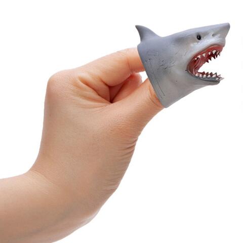 Shark Finger Puppets