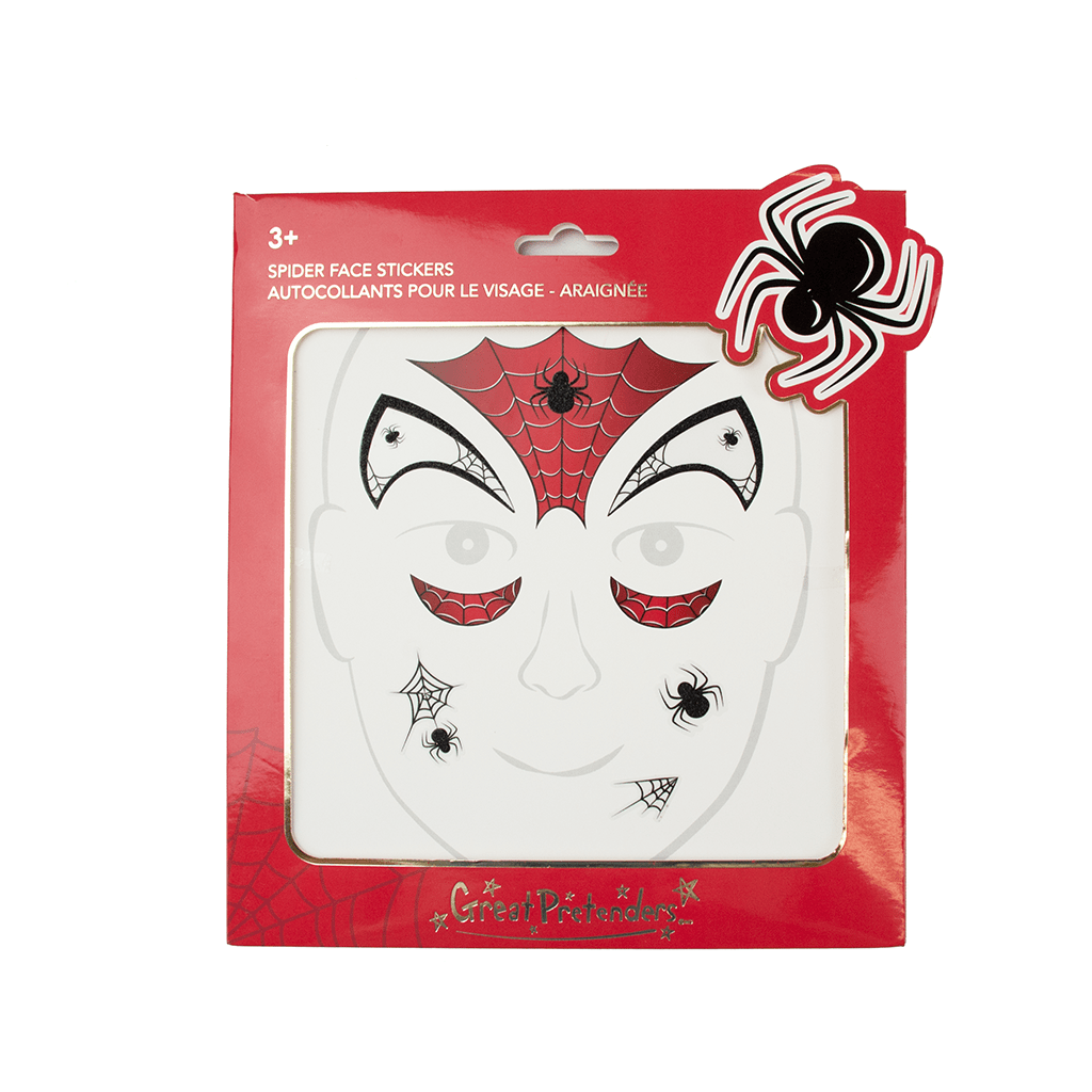 Face Stickers Spider