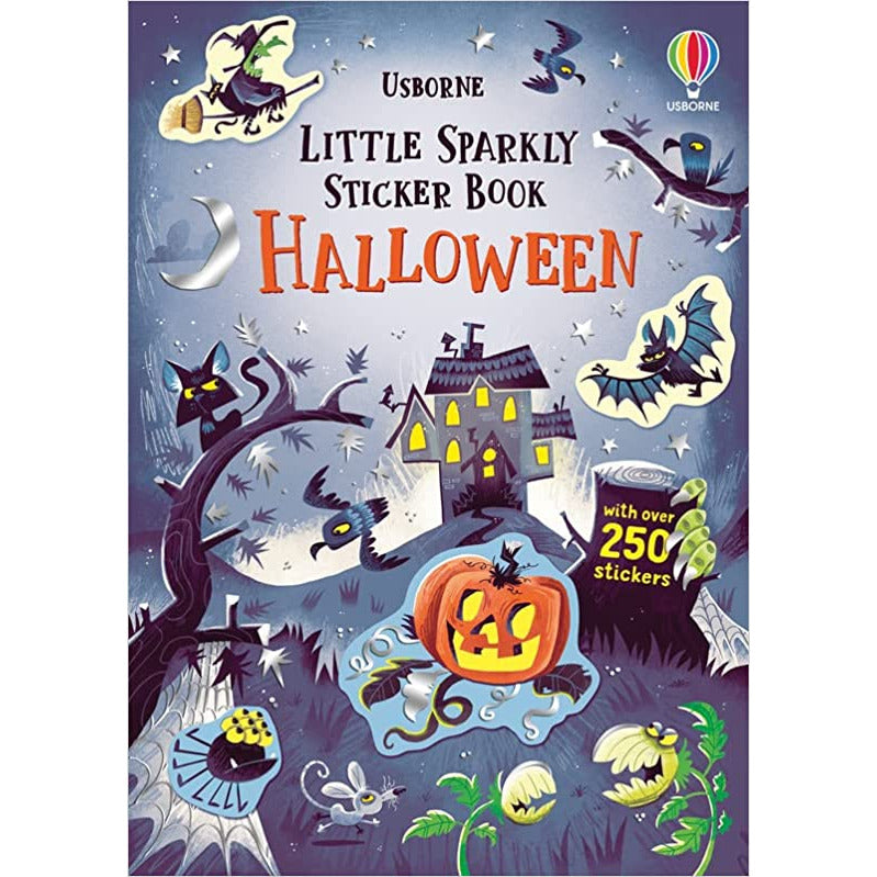 Little Sparkly Halloween Sticker Book