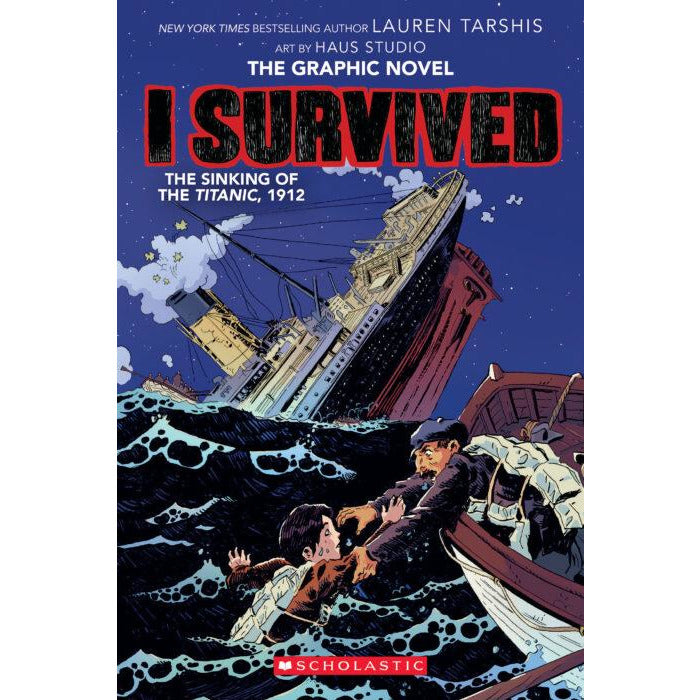 I SURVIVED #1: I SURVIVED THE SINKING OF THE TITANIC, 1912 Cover