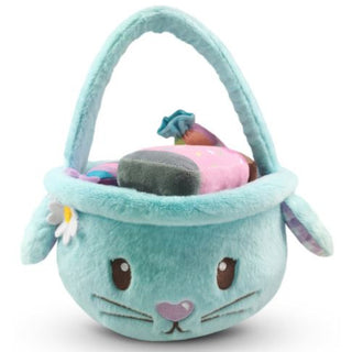 Too Sweet Bunny Basket Plush 