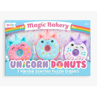 Unicorn Donuts Scented Erasers 